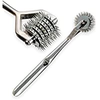 PTL Pin Wheel Wartenberg Sensory Testing Neurological Diagnostic neurowheel FETISH 6 Rows by PTLPrestigeToolsLtd